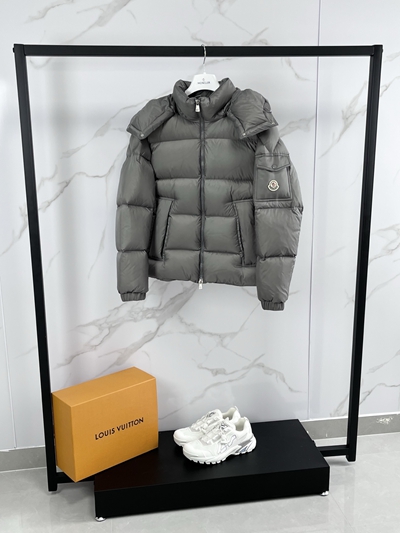 ハイクオリティダウンジャケット細部ディテール